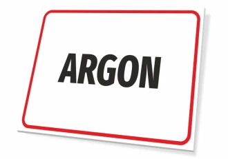 Information Sign Argon