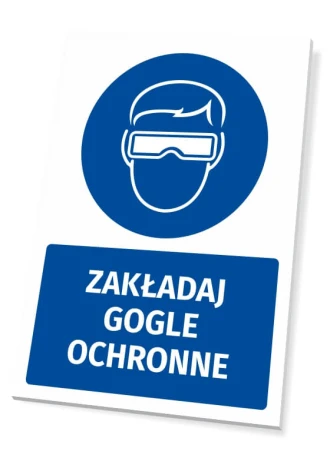 Mandatory Safety Sign Wear Protective Goggles