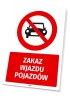 Prohibition Sign No Entry For Vehicles