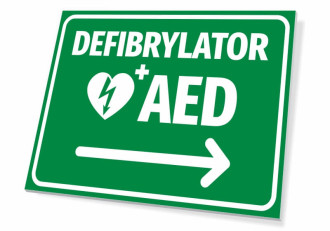 Information Sign Aed Defibrillator T560