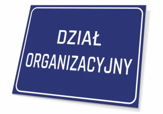 Information Sign Organizational Department