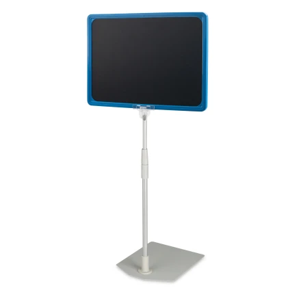 Chalkboard in a frame on a telescopic stand  A3, A4, A5