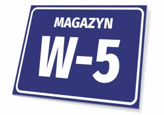 Information Sign Magazine With A Number
