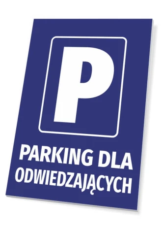 Parking Sign For Visitors