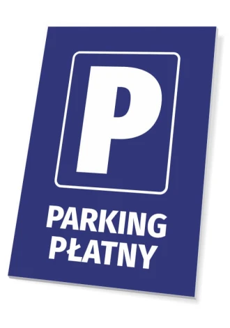 Paid Parking Sign