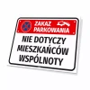 Parking Sign: No Parking Except for Cooperative Residents