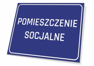 Information Sign Social Room