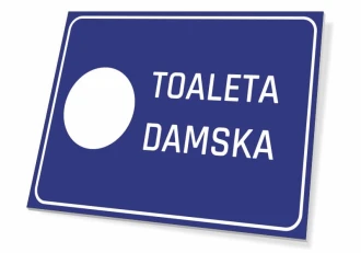 Information Sign Ladies Toilet T066