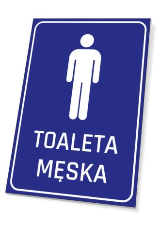 Information Sign Toilet For Men T233
