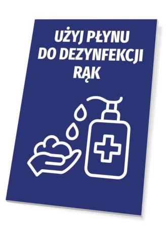 Information Sign Use Hand Sanitizer