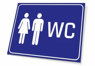 Information Sign Toilets T235