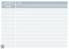 Magnetic Whiteboard Gantt Diagram 112