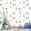 Kids Wallpaper Indian Theme, Dream Catcher, Arrows, Rainbow, Mountains 0443