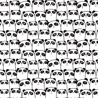 Panda Bears Kids Wallpaper 0504