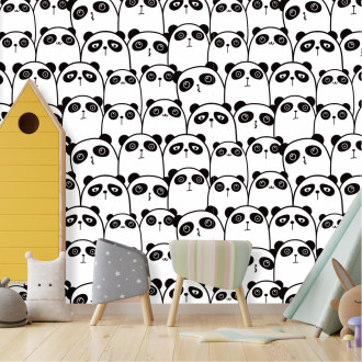 Panda bears kids Wallpaper 0504