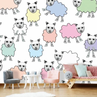 Sheep 016 Kids Wallpaper