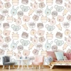 Pastel Animals Wallpaper For Kids 0499