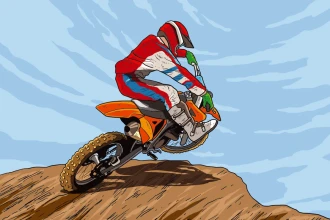 Motocross Youth Wallpaper Jumping 0378