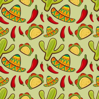Peppers And Cacti Wallpaper For The Kitchen 0215