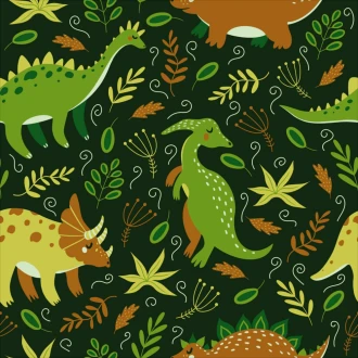 Dinosaurs 0148 Wallpaper For A Boy\'S Room