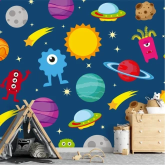 Ufo 0209 Children'S Room Wallpaper
