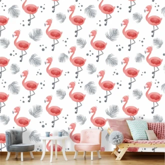 Flamingos 0230 Wallpaper For A Child\'S Room