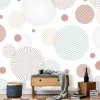 Wallpaper For The Living Room Pastel Decorations 0208