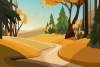 Forest Road Wallpaper 0132