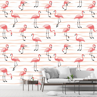 Flamingos 0231 Wallpaper