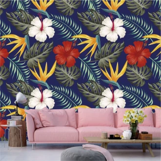 Hibiscus Wallpaper, Leaves 0171