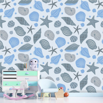 Sea Shells Wallpaper For Kids 0254