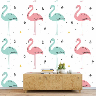 Flamingos Wallpaper 0176