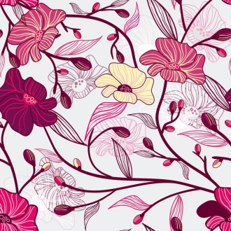 Floral Flowers 0170 Wallpaper