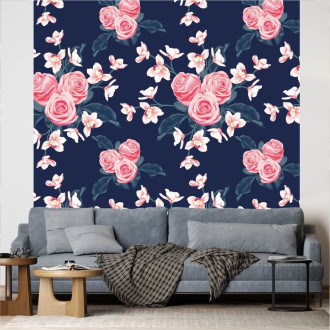 Blooming roses wallpaper 0340