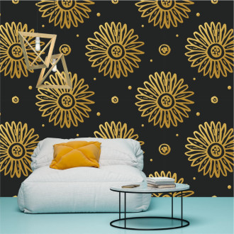 Golden flowers 0335 wallpaper