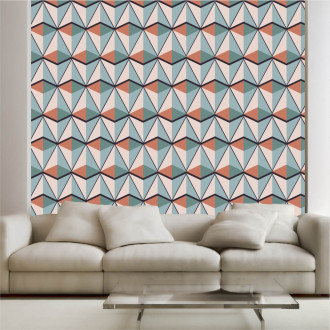 Wallpaper Geometric Vintage Pattern 0342
