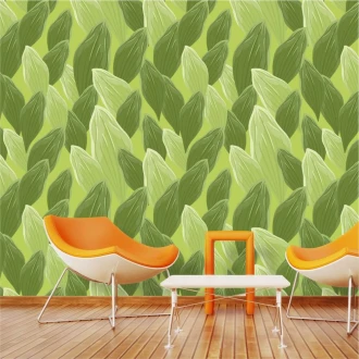 Green Leaves 0218 Wallpaper