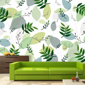 Wallpaper Green leaves 090