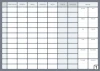 Week Planner 267 Dry-Erase Board