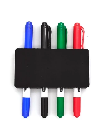 Marker/Dry Erase Pen Holder, Board Eraser