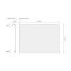 Dry-erase warehouse tags for pallet collars A4
